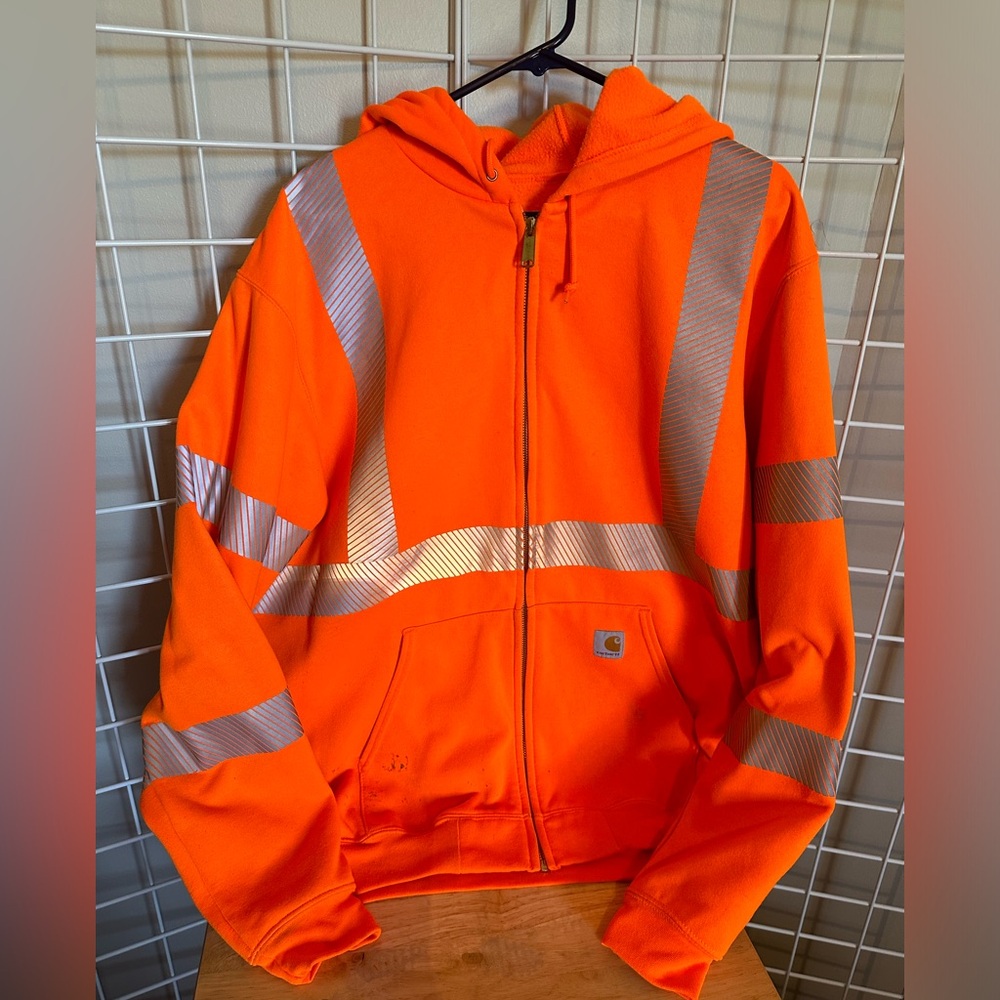 XL Carhartt sweatshirt coat